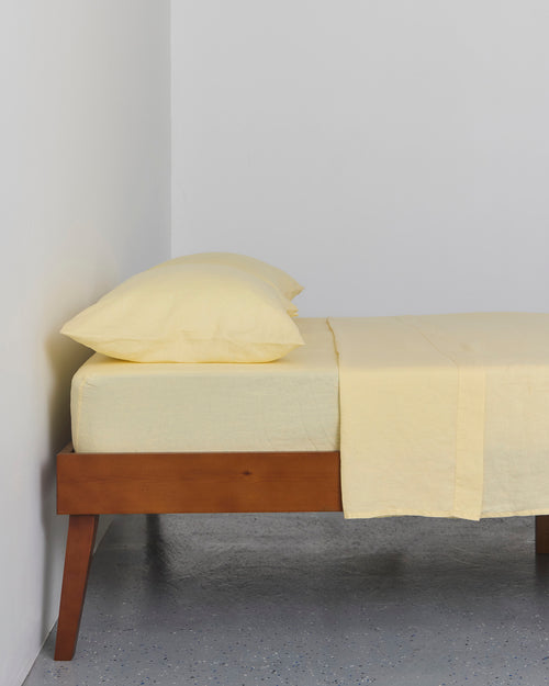 Pillowcase Pair Yellow