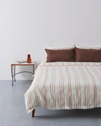 Fitted Sheets Red Stripe