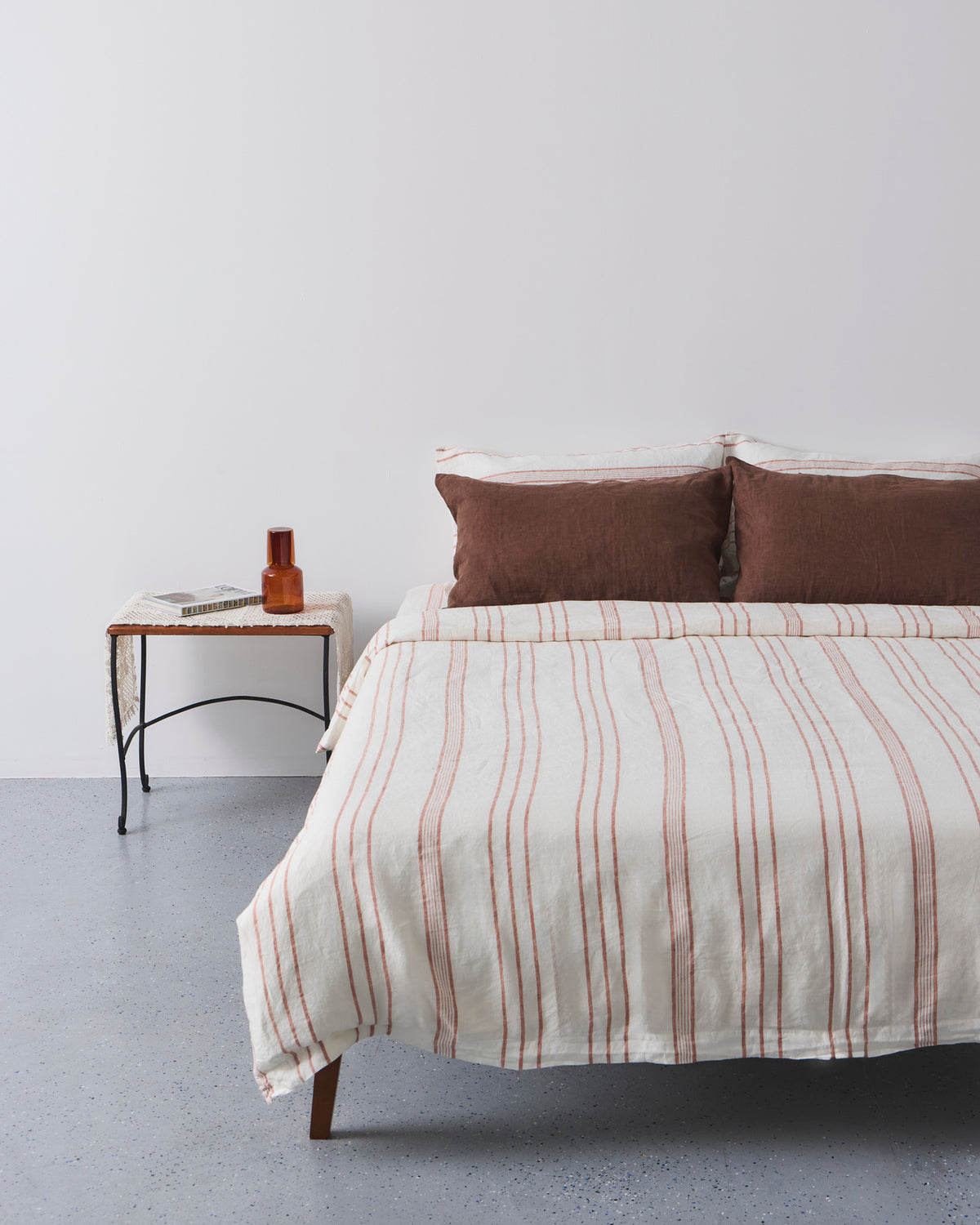 Fitted Sheets Red Stripe